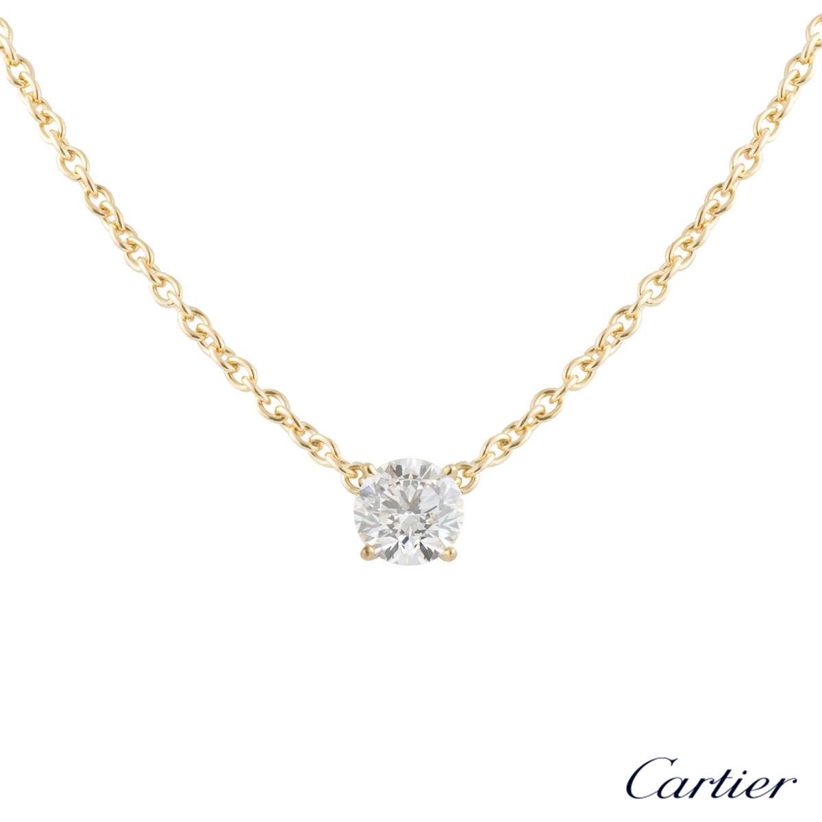 cartier diamond chain